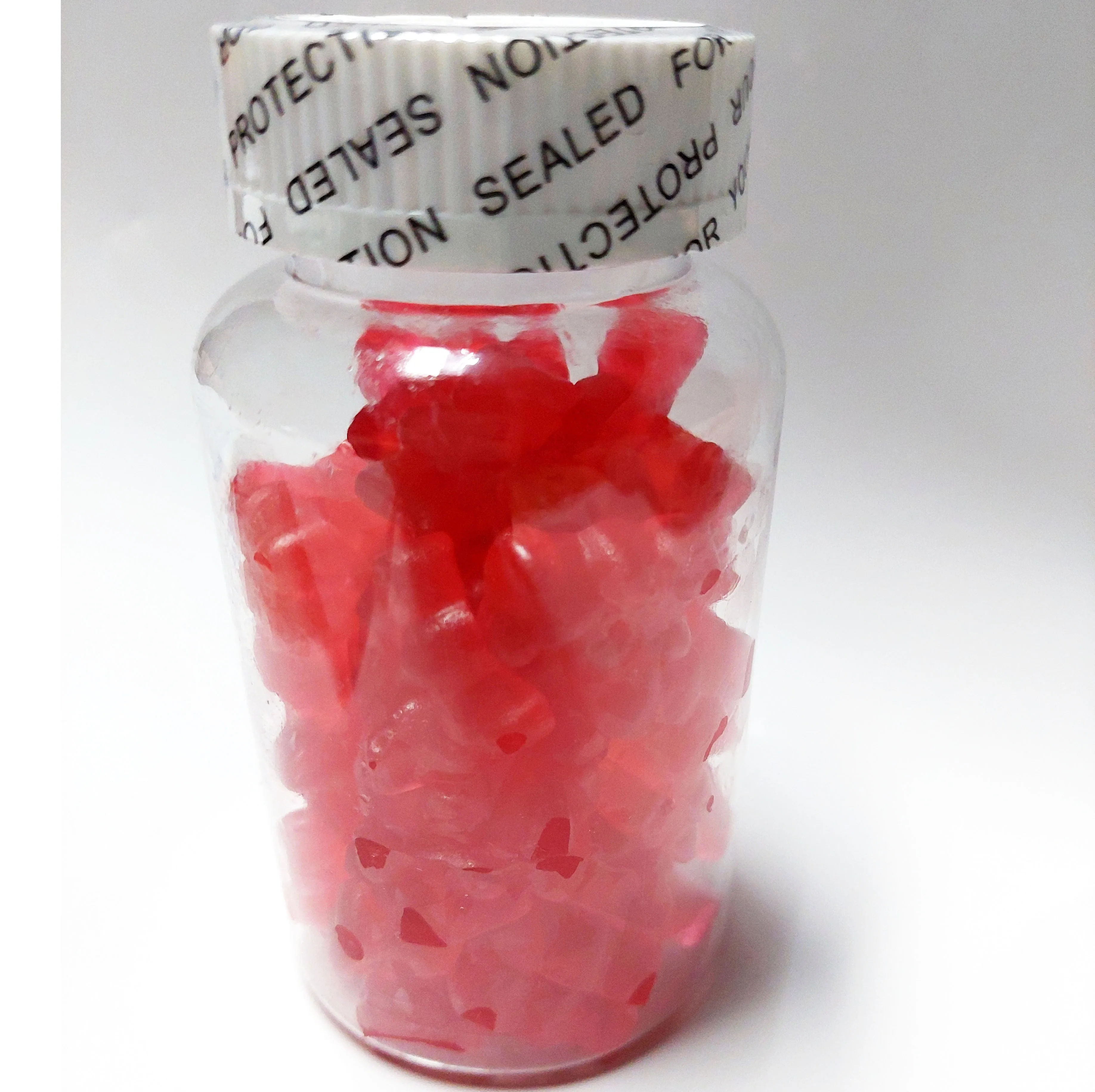 Strawberry Flavor Sea Moss Gummy Bear Shape Seamoss Candy Label Customized