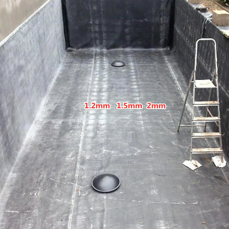 EPDM Rubber Roof Membrane EPDM Waterproof Membrane Building Construction Materials