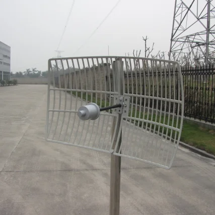 Внешняя Wi-Fi антенна Lte, уличная параболическая антенна 5g 5100-5800 МГц, 26 дБи, ракетка, тарелка 5g 30, убиваемость