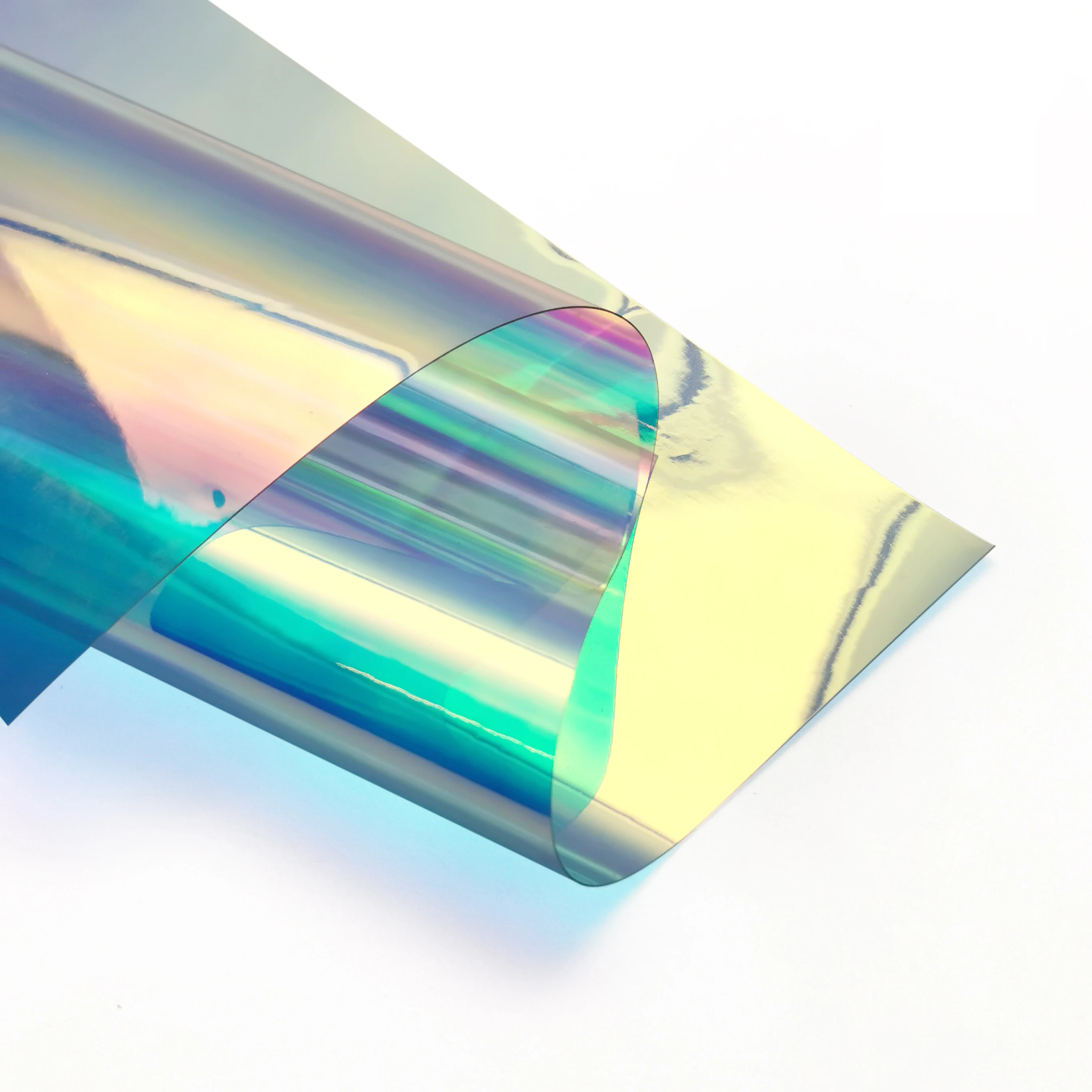 Переливающаяся голографическая водостойкая красная пленка из ТПУ mylar 0