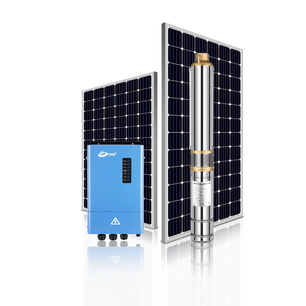 5 звезд 110v DC 1.1kw Hober солнечных погружной центробежный насос для полива и орошения