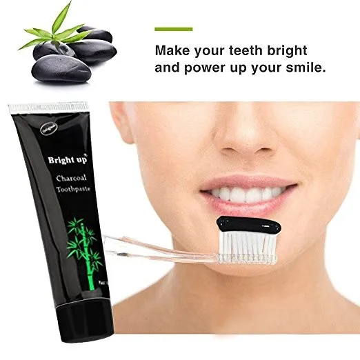Wholesale Bright Up Bamboo Charcoal Toothpaste and Toothbrush from Teeth Whitening Toothpaste OEM Manufacturer