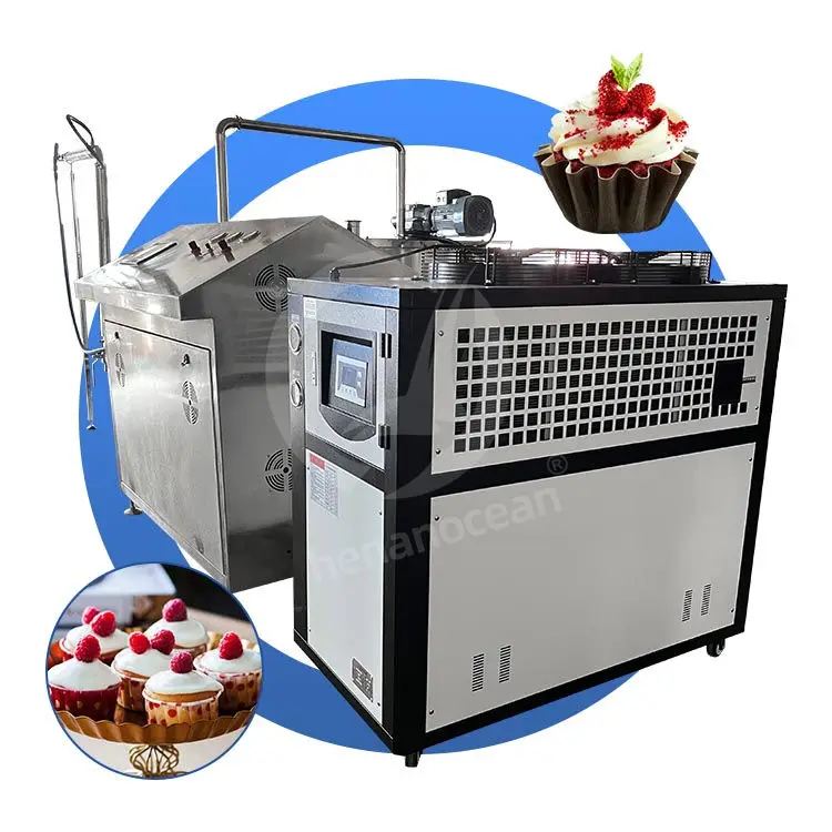 OCEAN Sour Cream Whipping Machine Chiffon Cake Batter Aeration Machine Automatic Marshmallow Aerated Inflator