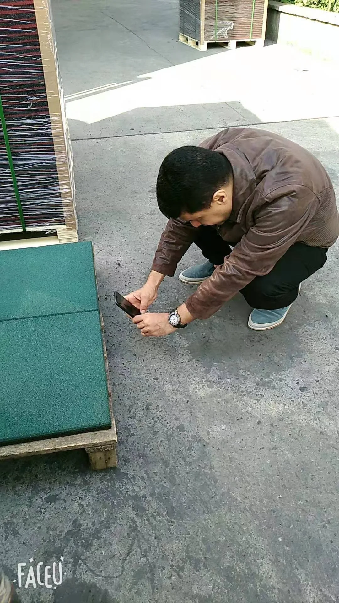 Outdoor Safety Height Rubber Flooring Playground Rubber Mats