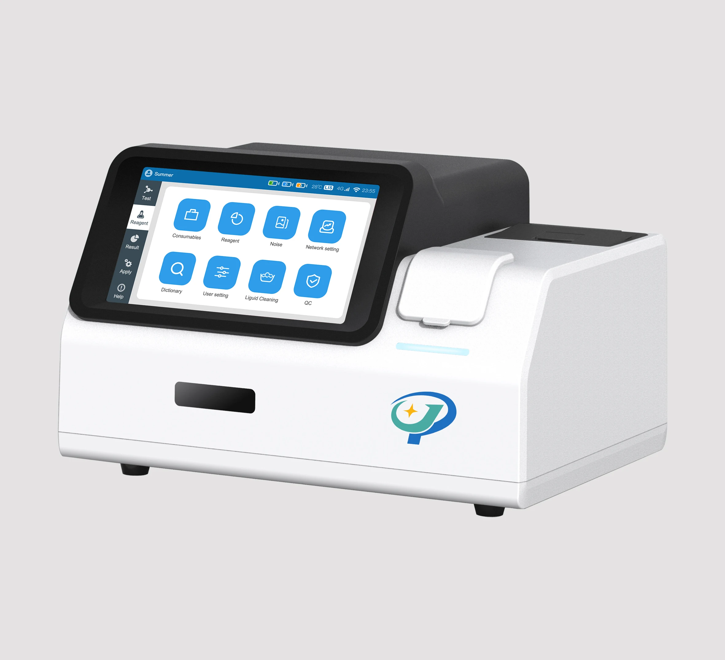 POCT Portable Touch Screen  Clinical Analytical Instrument Quantitative Analyzer Hormone Immunoassay Analyzer