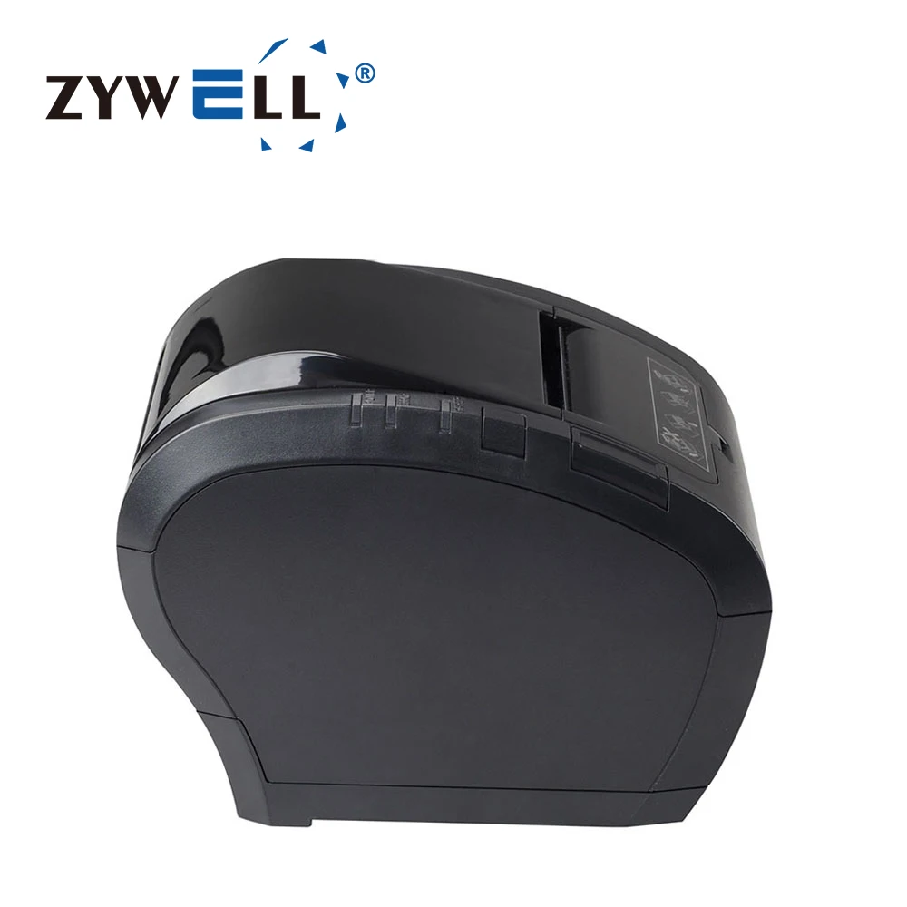 China manufacturer printer paper size 80mm receipt printer with print app Zywell ZY306 pos printer