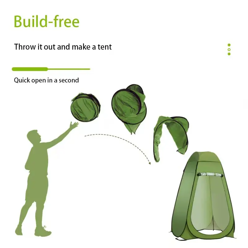 2023 Tent Pop Up Shower Changing Tent outdoor inflatable house tent Portable Camping Privacy Shelters Room with Carrying Bag