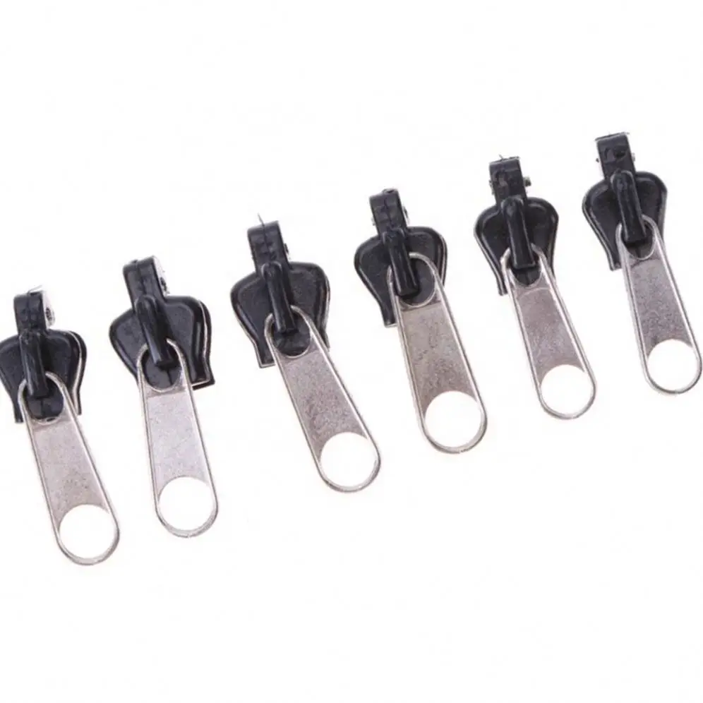 6 шт. универсальный упор для мгновенного исправить молния Ремонтный комплект Замена застежка-молния слайдера зубы застежки-молнии