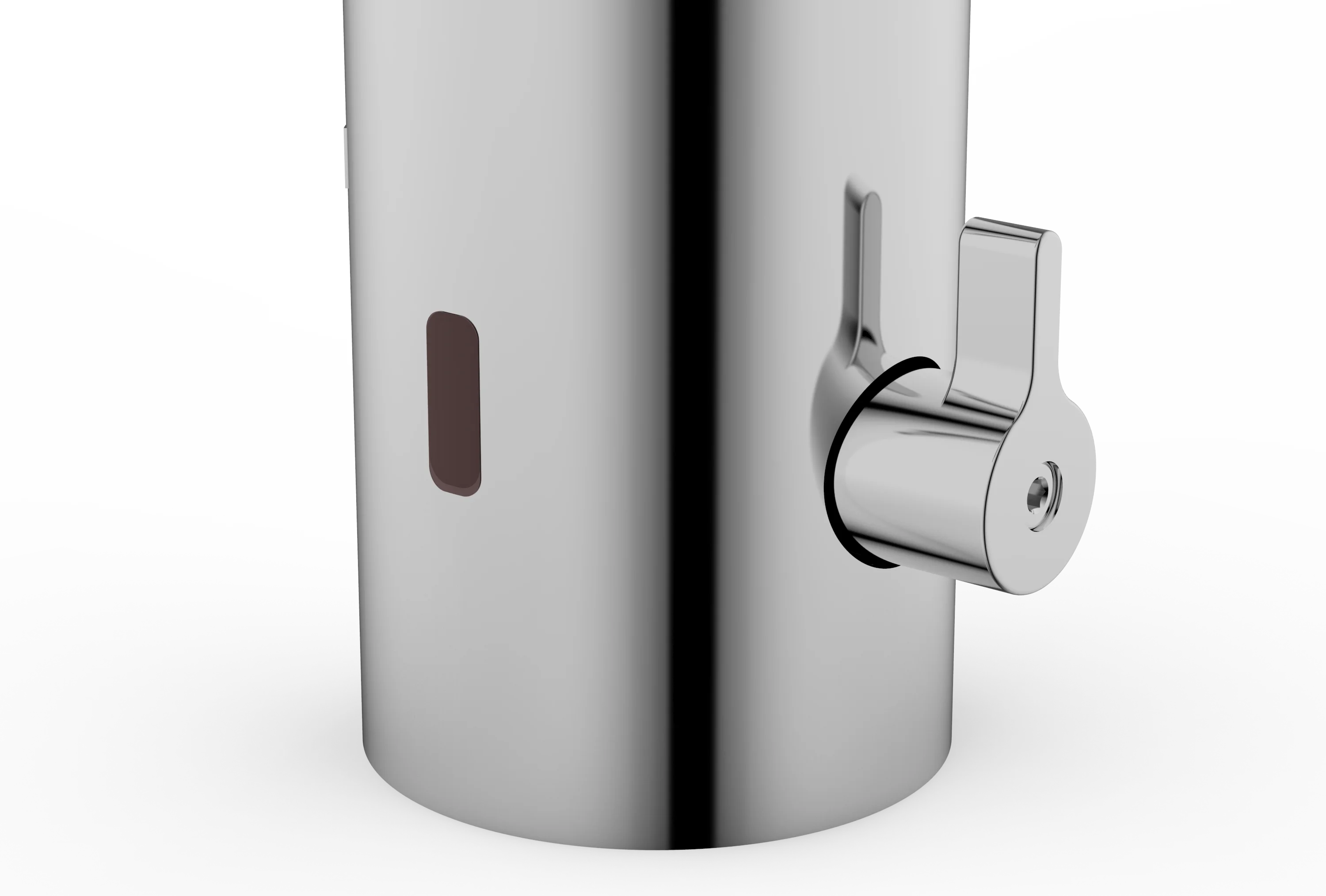 Deck-Mounted intelligence induction basin faucet with temperature control  Touchless automatic infrared sensor mixer taps