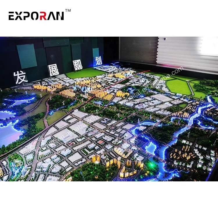 
3D maquette architectural physical model 3d residential apartment architectural model 