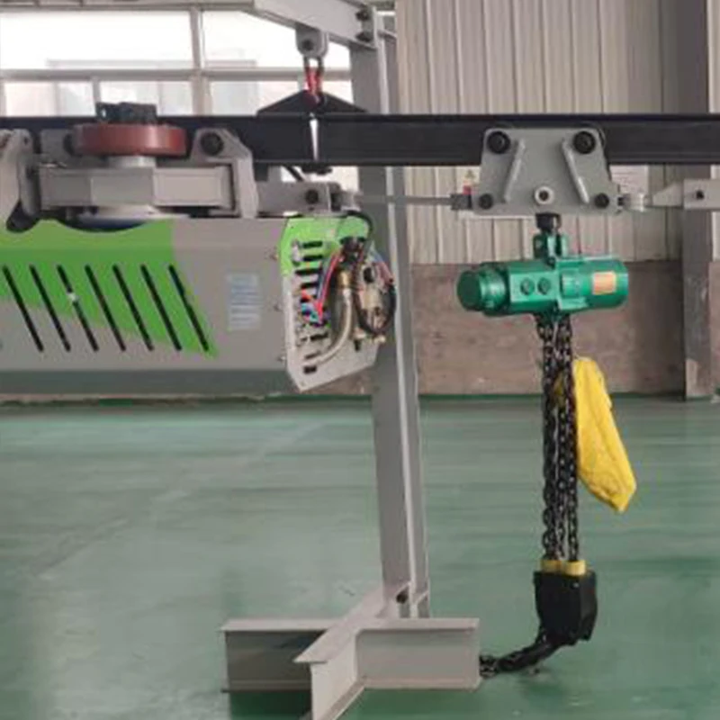 Pneumatic controlled track transport vehicle coal mine pneumatic monorail crane suspended monorail coal mine transportation