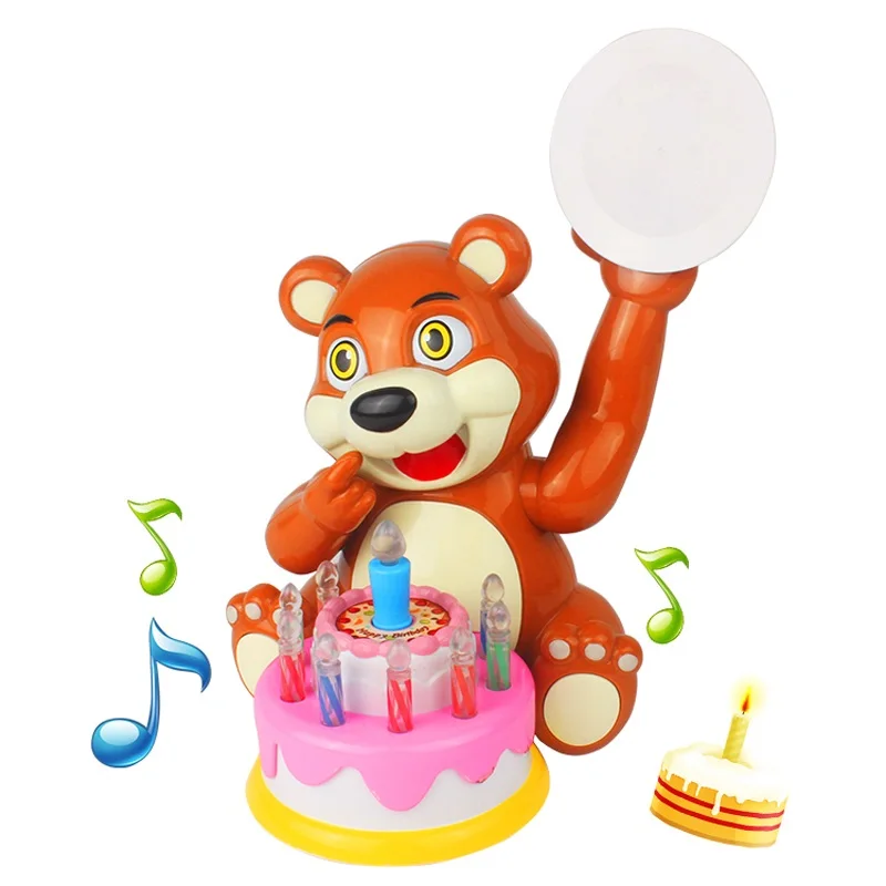 
Cartoon Toys Bear Desktop Games Funny Happy Birthday Bear Party with Music 