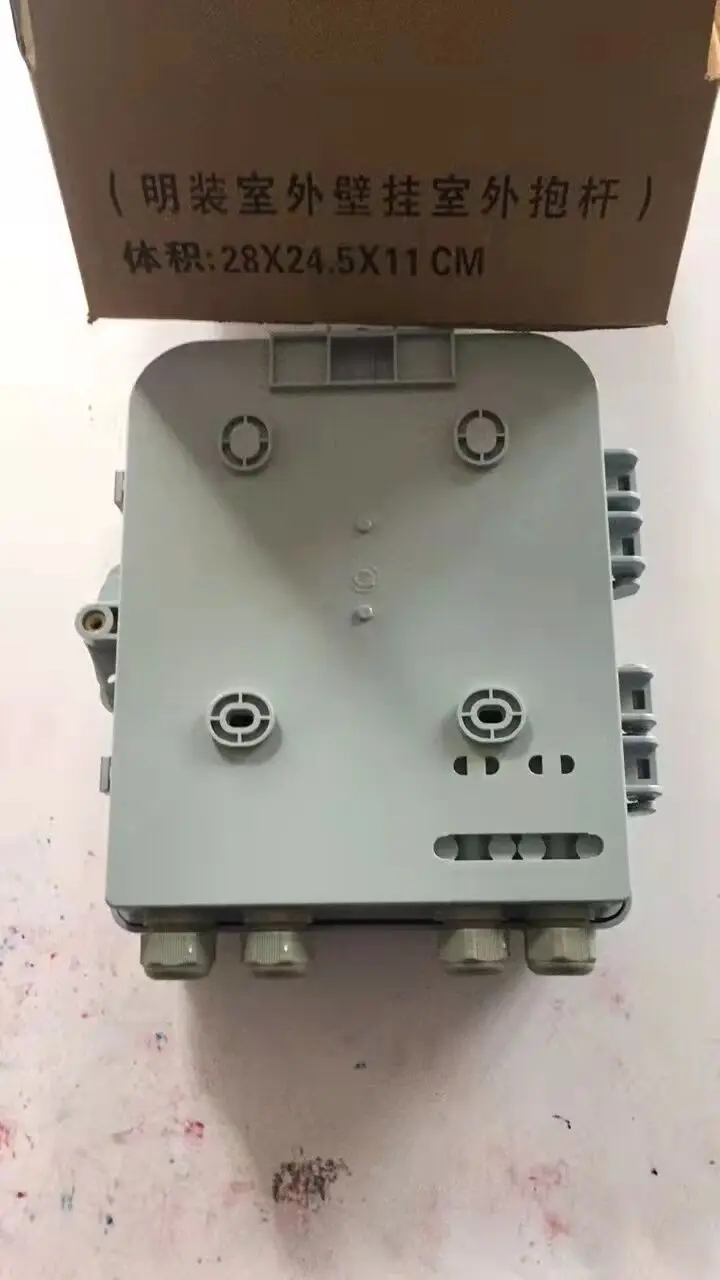 24 Ports White  FDB FTTH FTTB FTTX Fiber Optic Distribution Box  Fiber Optic Cables Terminal Joint NAP Box