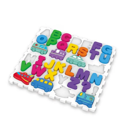 Early Education Toys Baby Busy Board English Letters and Number Matching Board Game Montessori Puzzle Blocks for Kids