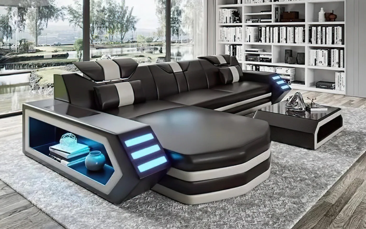 Living RoomSofa set Music Player Recliner Sofa Bed