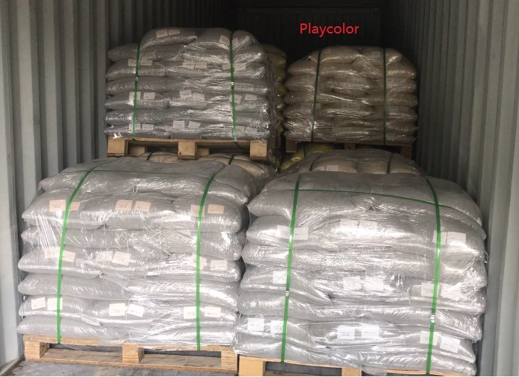 Expanded EPDM rubber granlues for playground running track jogging flooring