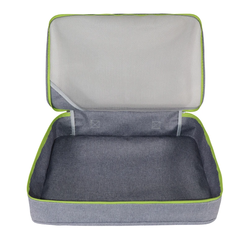 Large capacity light weight oxford  travel style lugger organizer bags packing cubes  pouch make-up toiletry bag