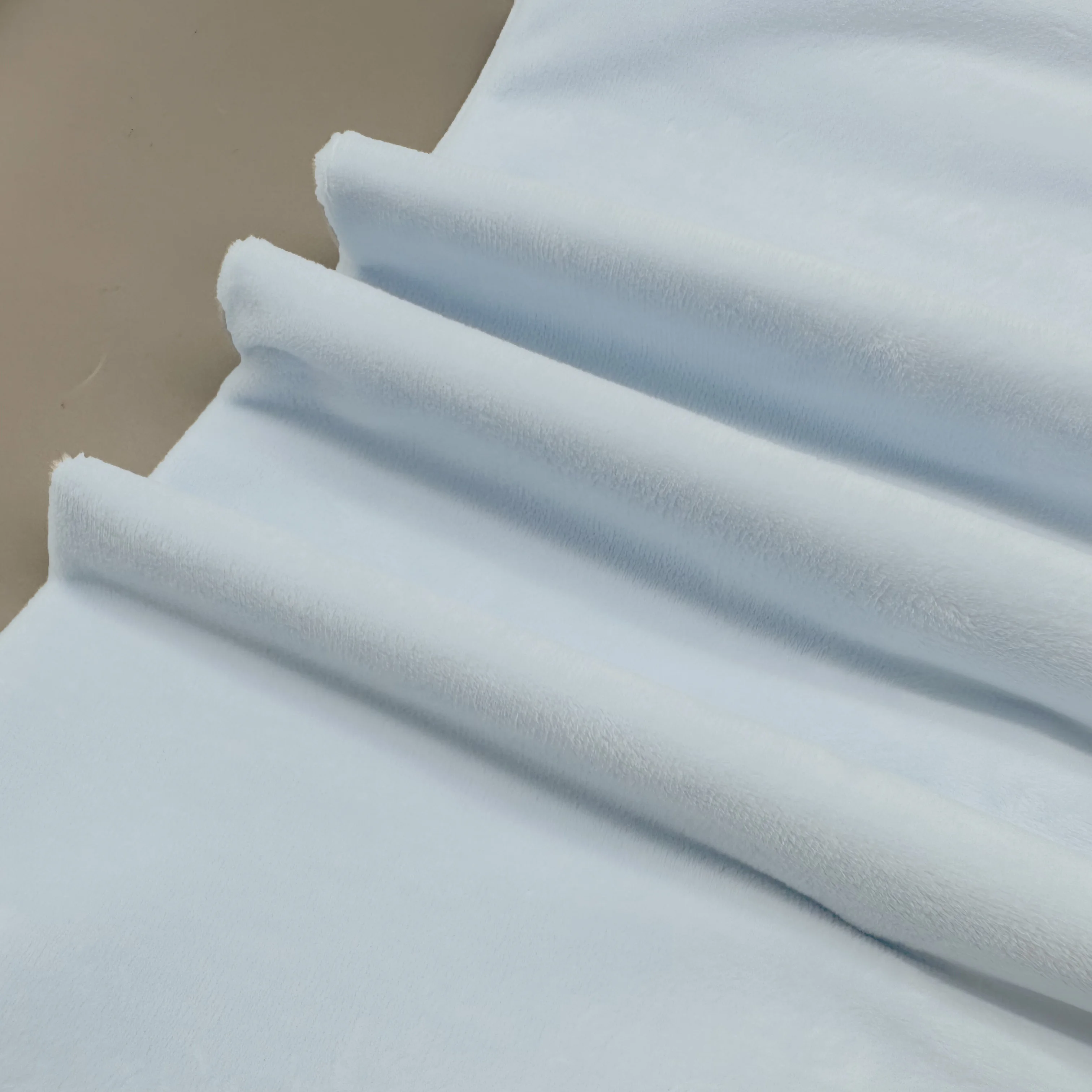 High quality very good touch material 100% polyester soft home textile velvet fabric for sofa