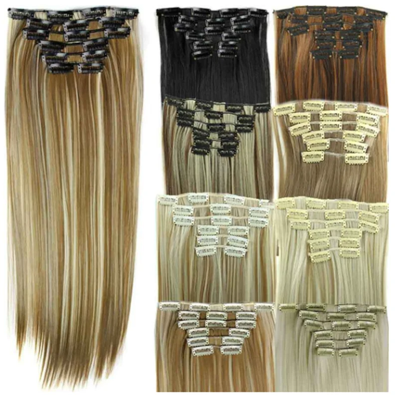 
Wholesale one piece professional clippers for sale 6d extension machine clips in blonde extensions butterfly clip hair 