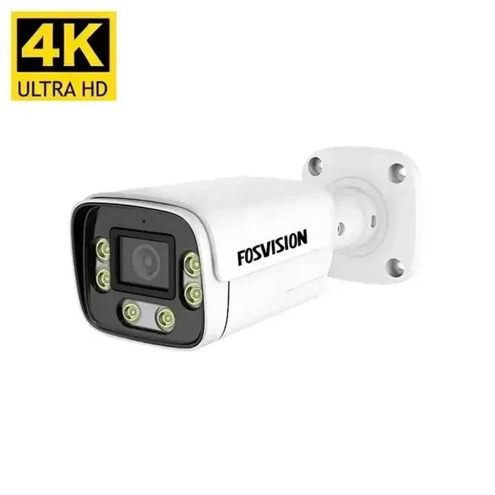 High quantity cctv camera Full Color Night Vision camera view outdoor CCTV poe outdoor H265 4K/8MP bullet poe ip security camera