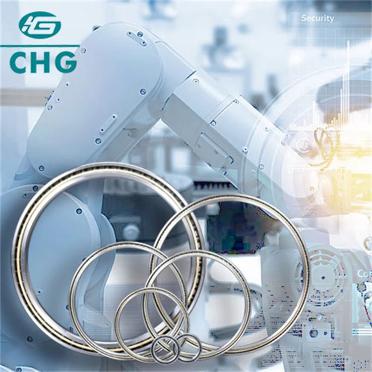 In stock HKD055CP0 with drawing brass cage Thin section bearing