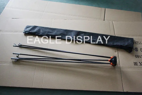 Panda Type X Plastic Frame Floor X Banner Display Stand