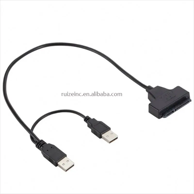 Кабель для жесткого диска SATA-USB адаптер HDD USB/жесткого USB2.0 к SATA 22PIN кабель