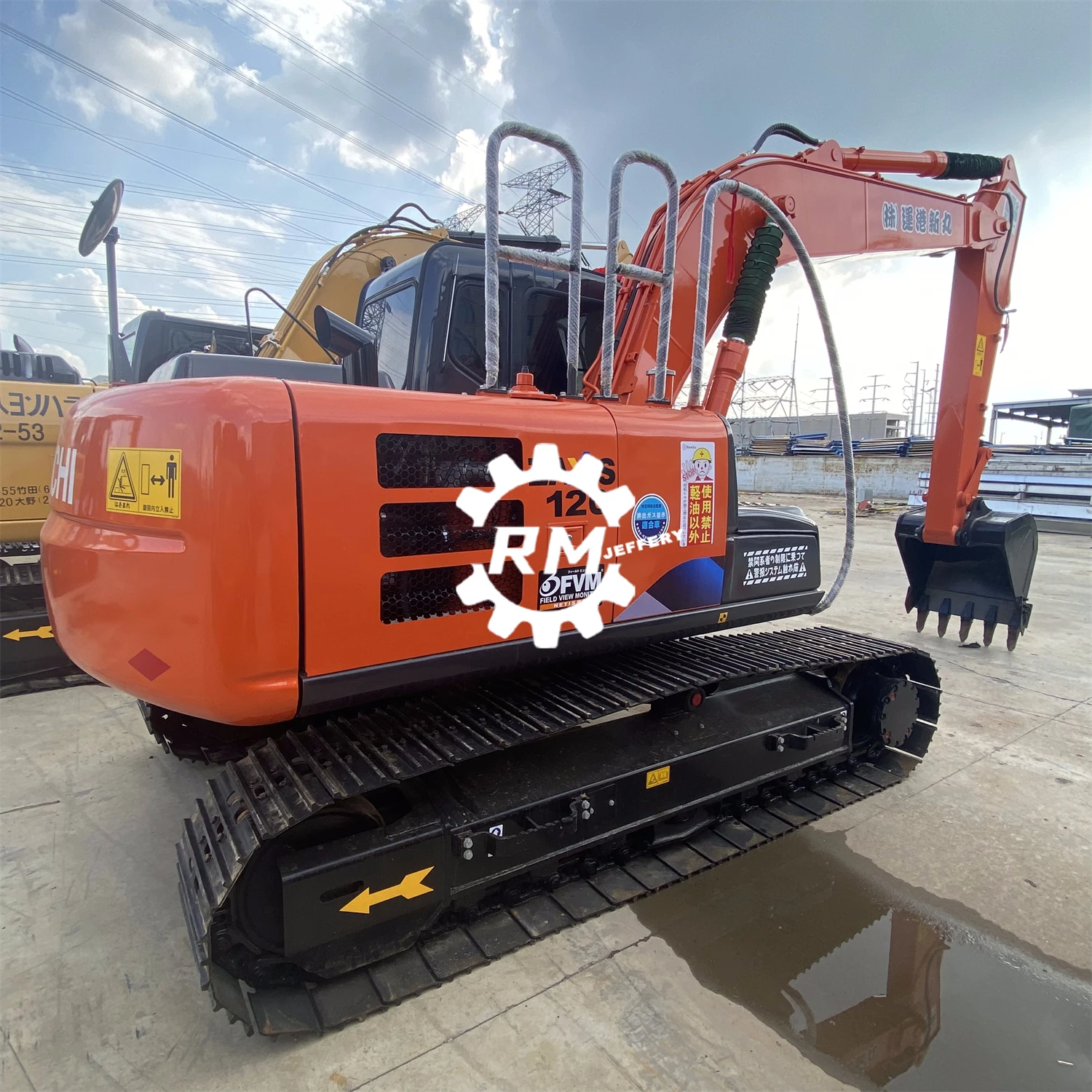 Экскаватор HITACHI ex120 с хорошей производительностью подержанная строительная машина zx120 zx130 высокой мощностью экскаватора