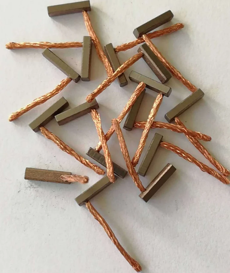 Carbon brush for car motor Carbon brush for treadmill 2.5*3.5*13