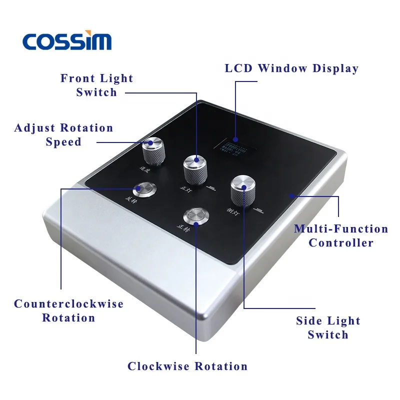 DTE-25 Motor Drive Auto Stereo 14~120X Digital 3D Microscope with 4K Camera & Side View for PCB Inspection