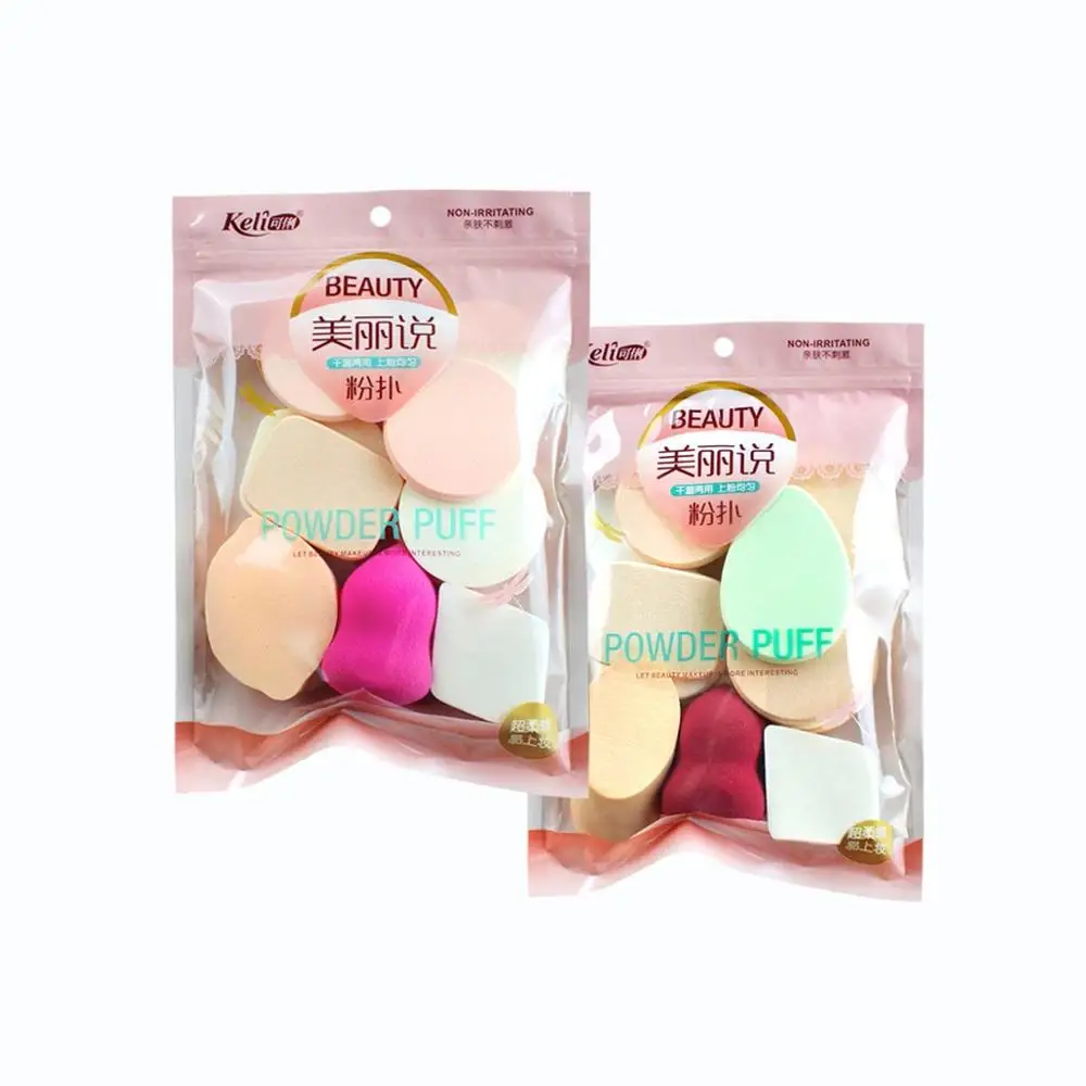 2020 hot sale products 13pcs in one beauty makeup tools with puff and sponge set