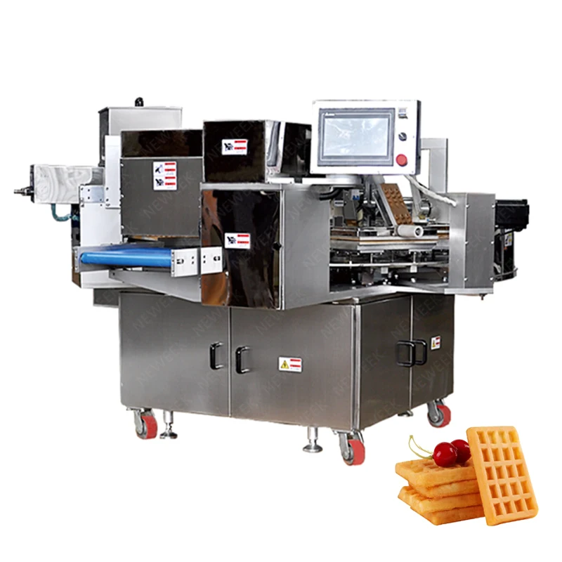NEWEEK CE France Soft and Crispy Type Commercial Pancake Rotated Maker Waffle Making Machine
