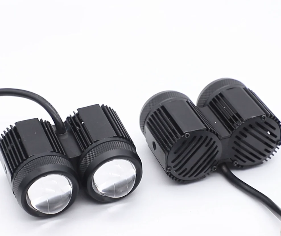 HEPAI 26W high low beam laser gun special design high quality led headlight for motorcycle