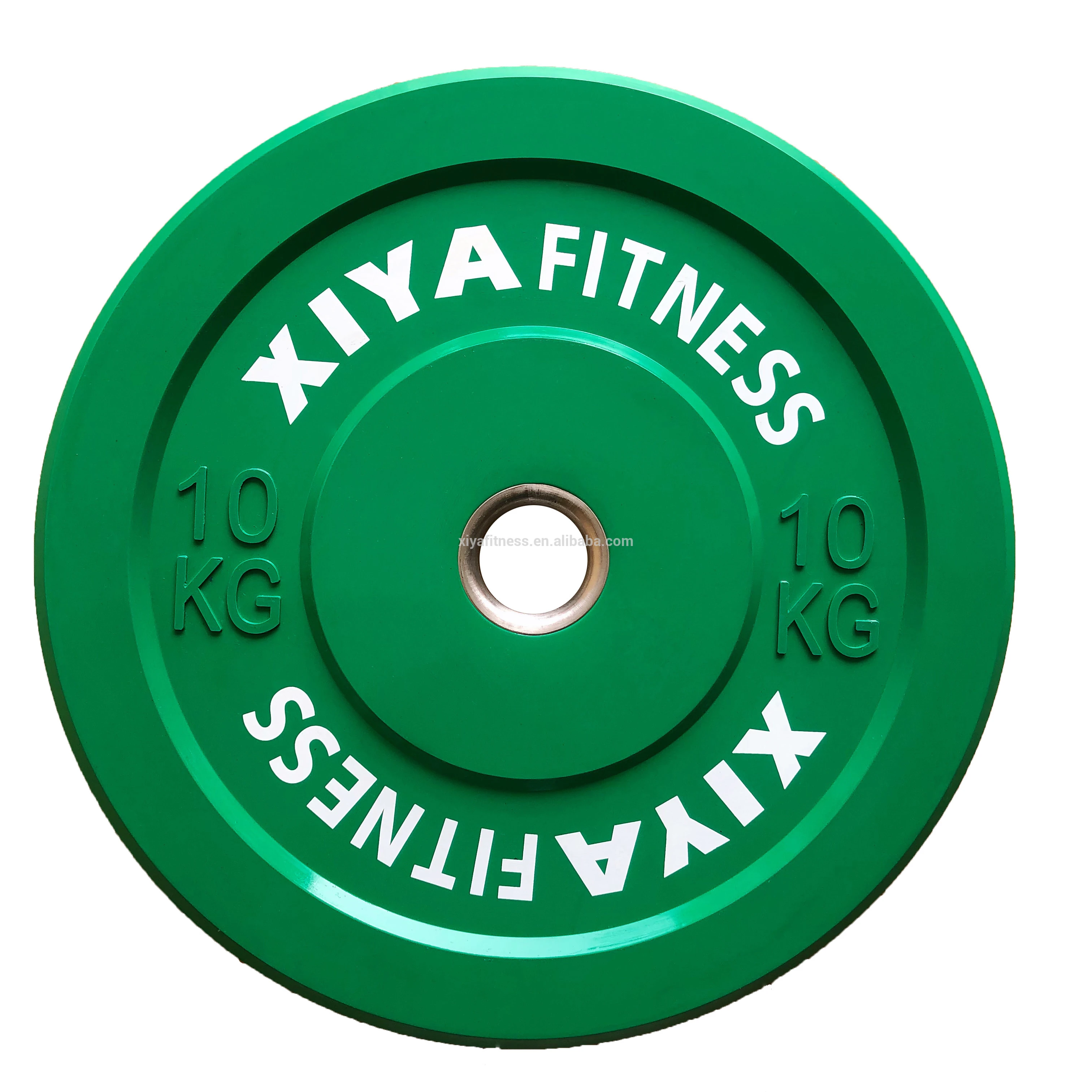 Best Fitness Equipment Bumper Plates Rubber Weightlifing Barbell Weight Plates With  Custom Logo