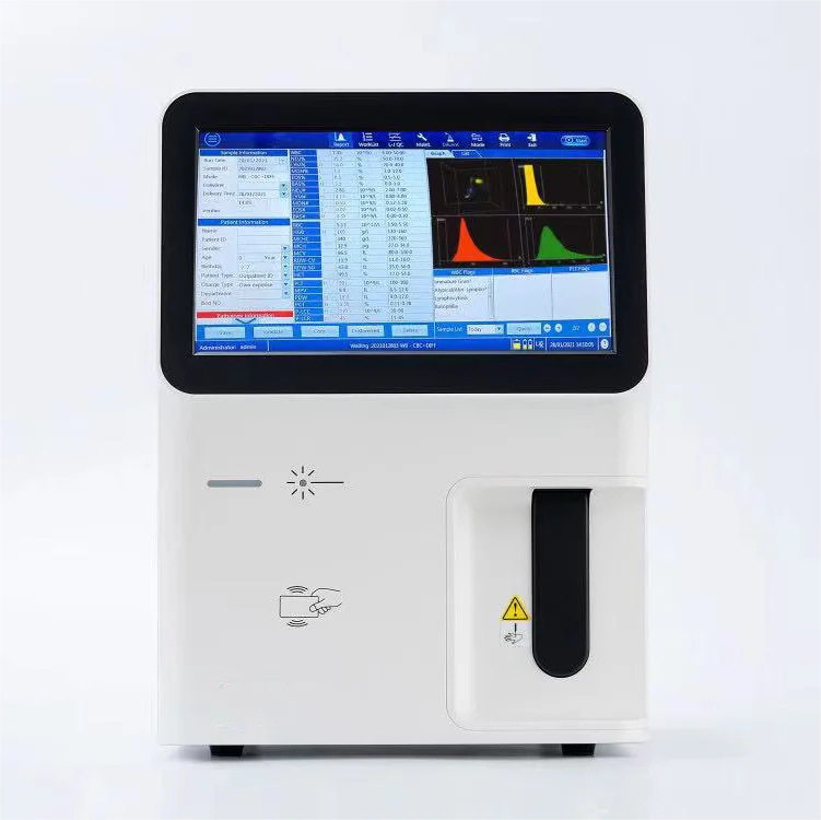 Veterinary equipment MY-B005I fully automated hematology analyzer 5 parts for clinic