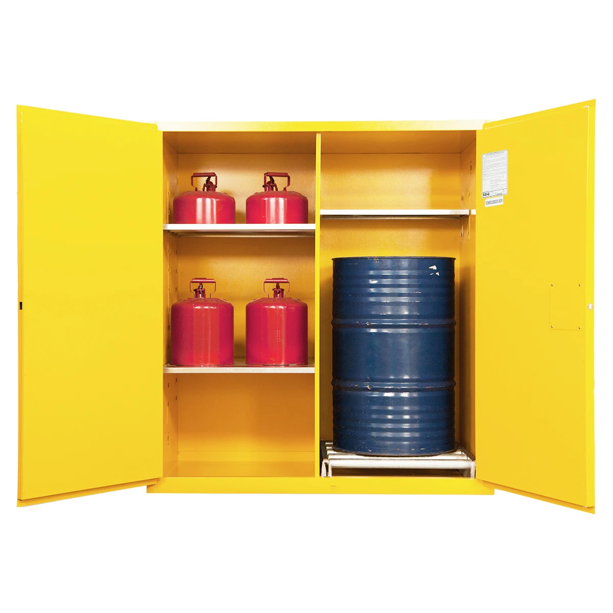 SAI-U 115 Gal Flammable Cabinet Laboratoryl Oil Drum safety storage Laboratory Anti Explosion Safety protection cabinet
