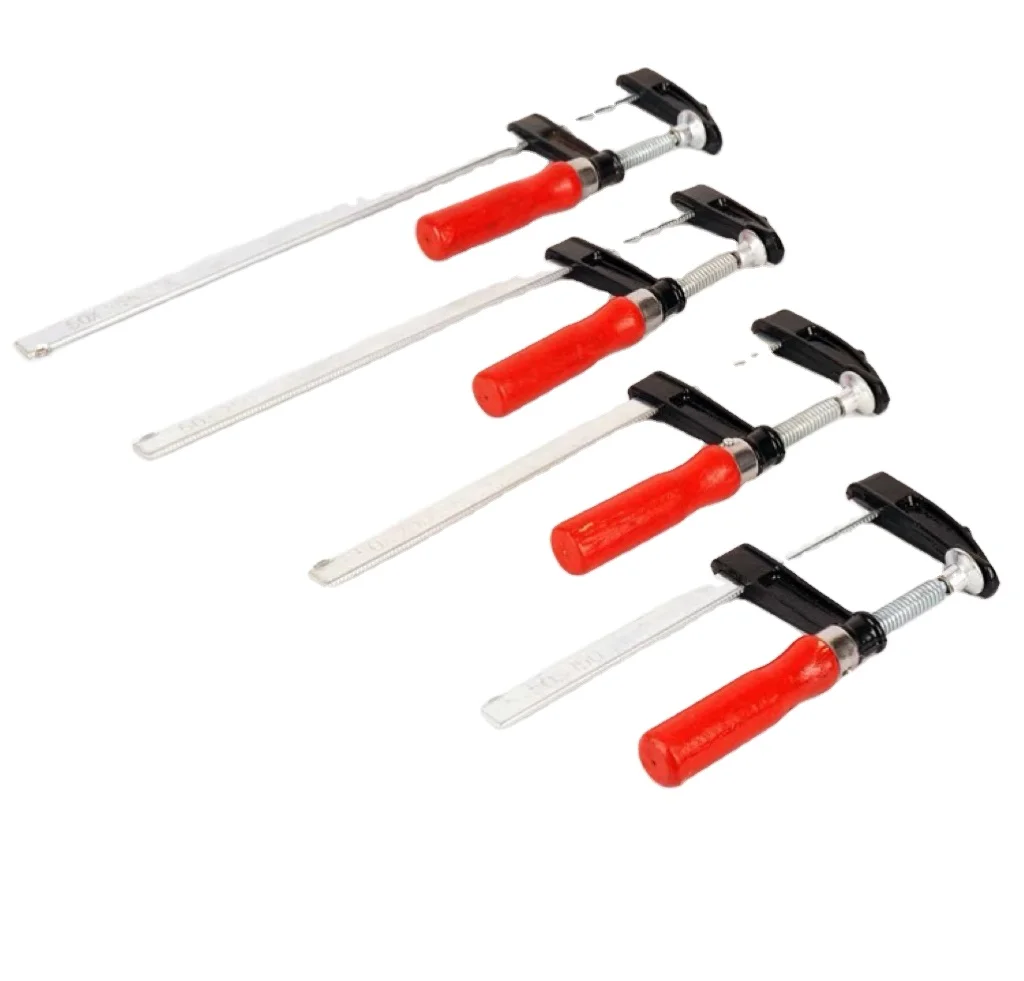 Woodworking F Clamp Heavy Duty Screw Clamp Quick Release Handle Clip