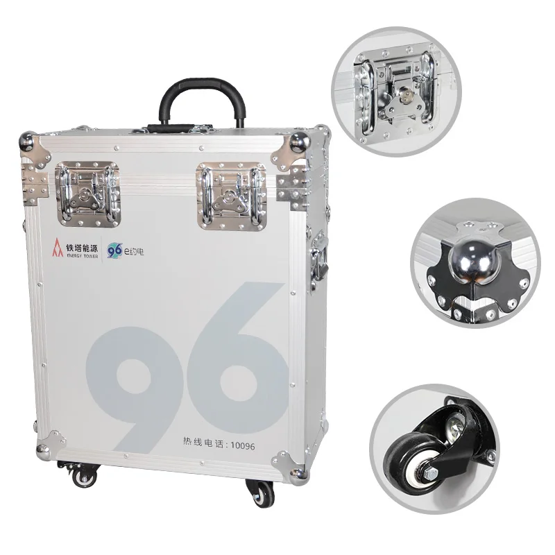 Custom amplifier Aluminum  Case  trolley tool kit  road case with wheel