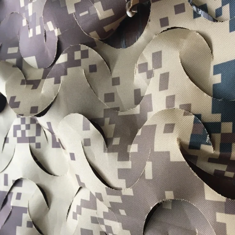 Hunting  fire retardant coloured camo net