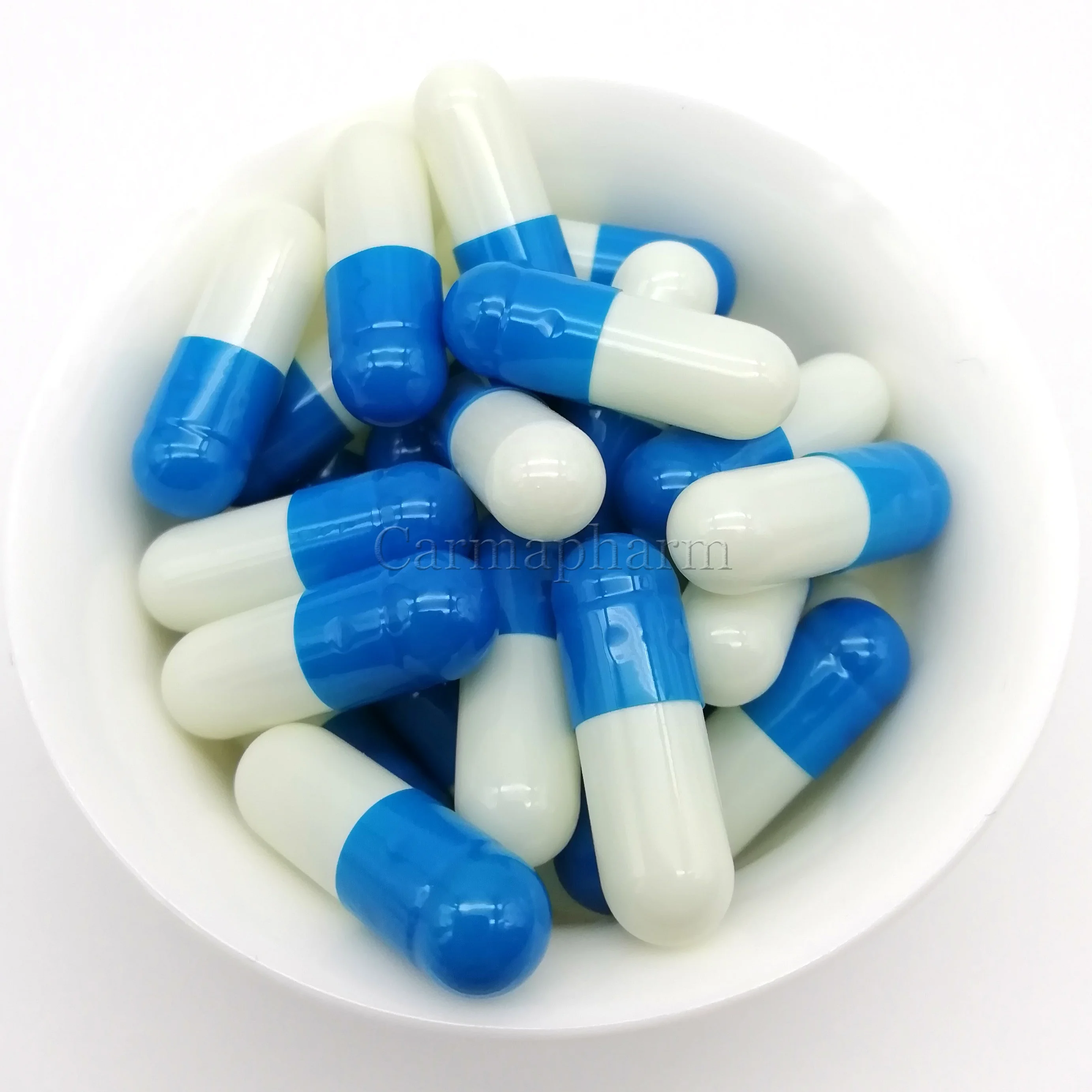 Colorful Medicinal Empty Gelatin Gastro-resistance Capsules