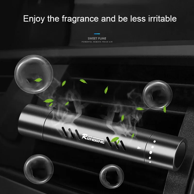 Solid essential fragrance air vent car air freshener perfume luxury scent gift