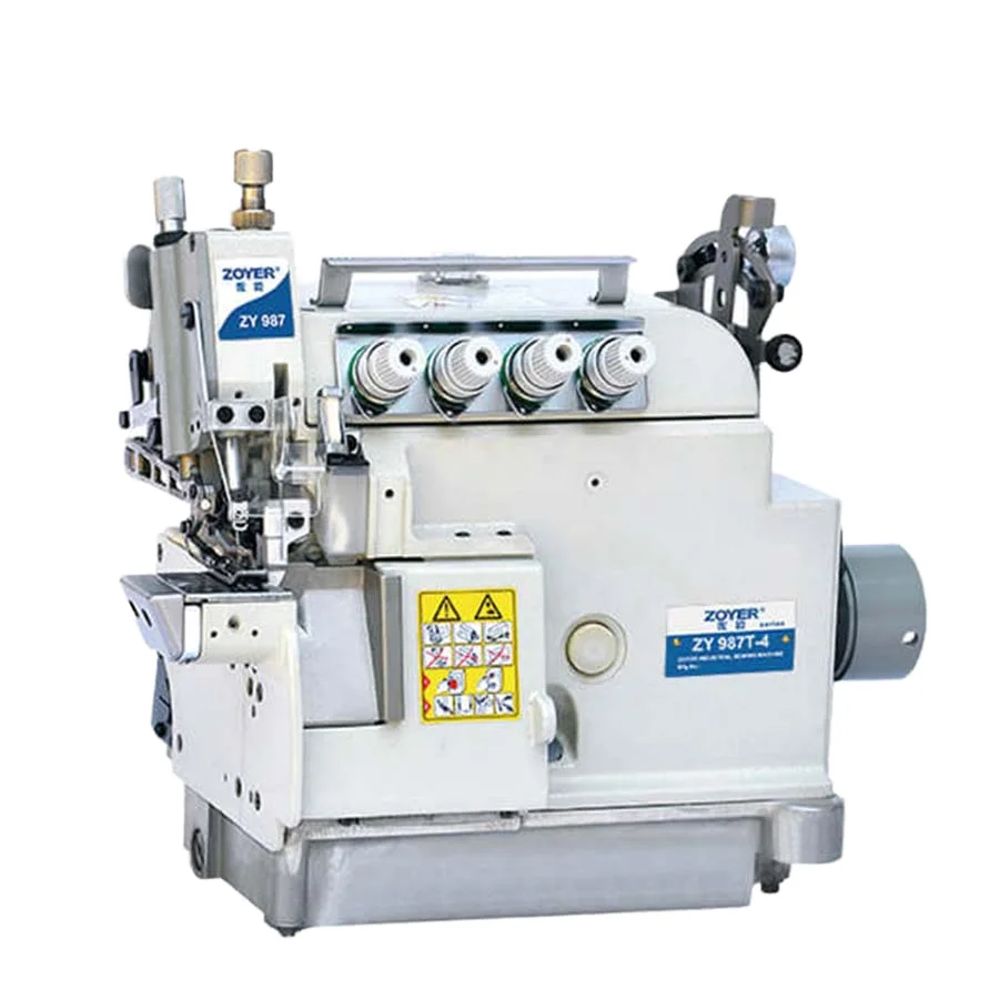 ZOYER Industrial Automatic Merrow Overlock Sewing Machine For Glove ZY987DA-QST