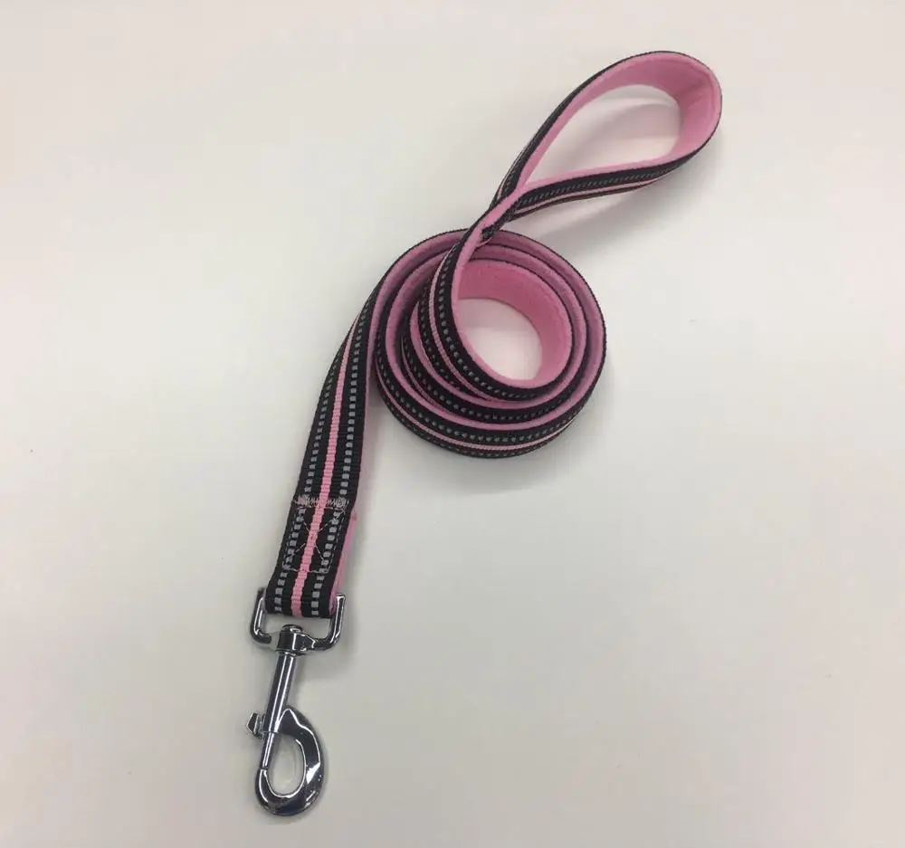 
Hot Selling High Quality Pet Product Dog Leash Costom Design Reflective Polyester&jean and Nylon BREAKAWAY Personalized Print 