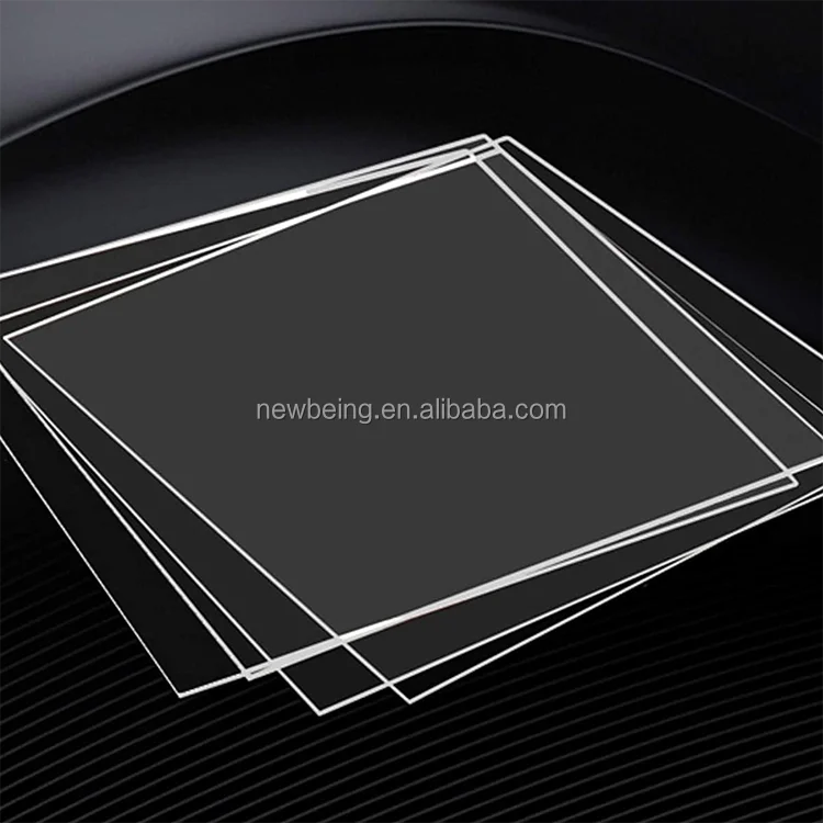 Clear Acrylic Sheet - Thin Plexiglass Sheet 1/8 Inch Thick for DIY Crafts, Plexiglass Window Replacement