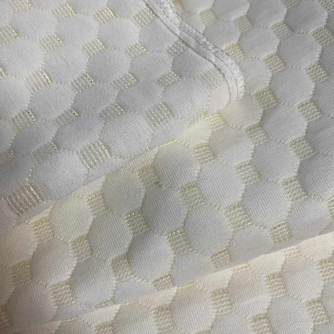 Soft Absorbent Air Layer Waterproof Fabric Customized Design Low Cost Fabric for Mattress Protector Ticking Fabric TPU Backing