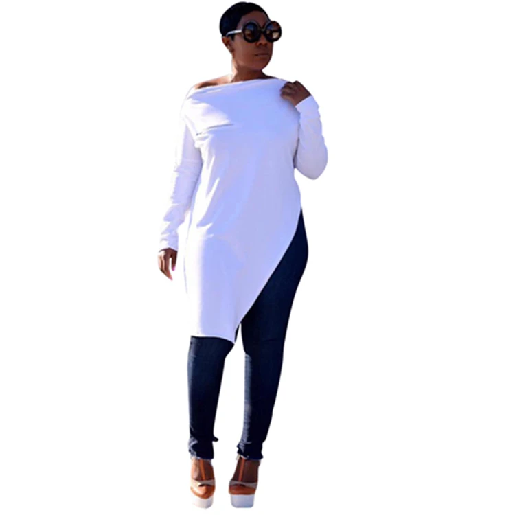 E91261  2019 casual women autumn coat plus size clothing solid color long sleeve O neck fleece fashion hot selling