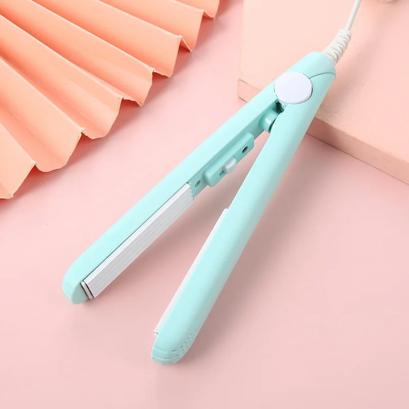 Wholesale 2 in 1 Mini Hair-Straightener Flat Iron professional hair straightener & Curling Iron Styling Tools