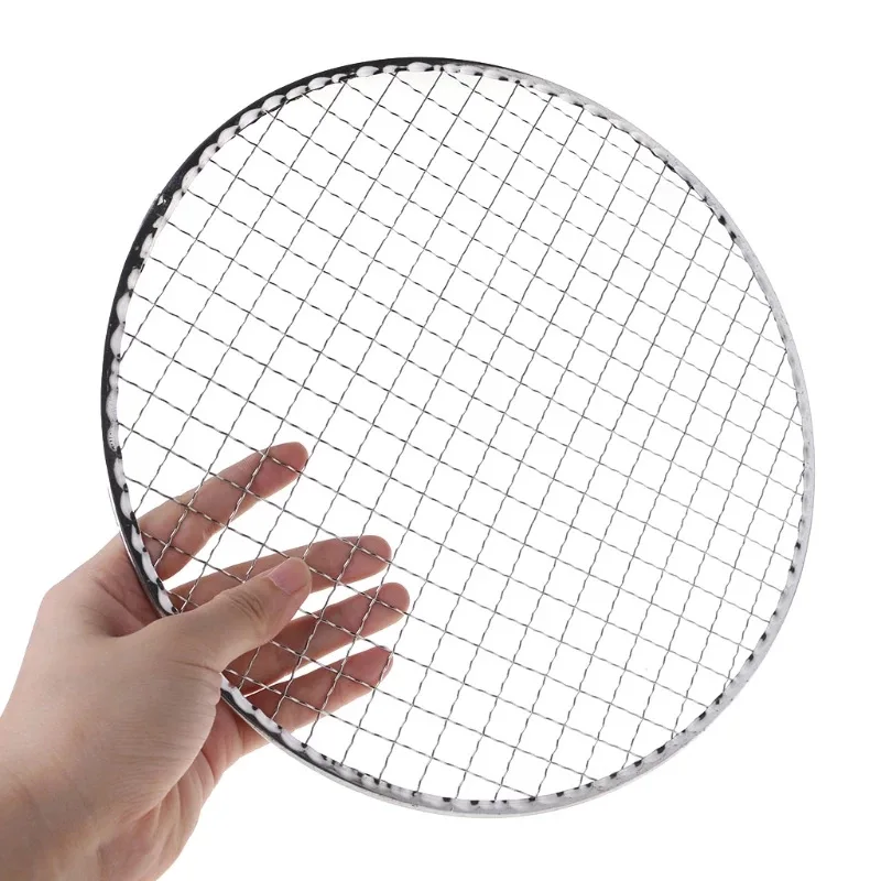 KOREAN popular Disposable  Round Bbq web  Wire Mesh Net iron wire mesh galvanized