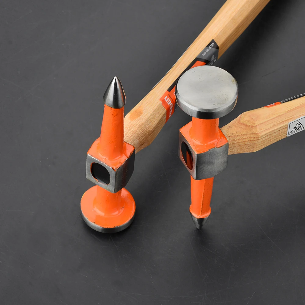 Professional Pick And Finishing Hammer With Hickory Handle