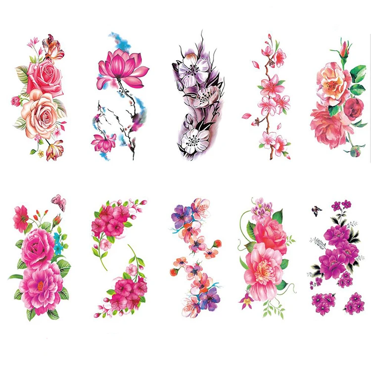 Popular customized designs scorpion temporary tattoo body stickers